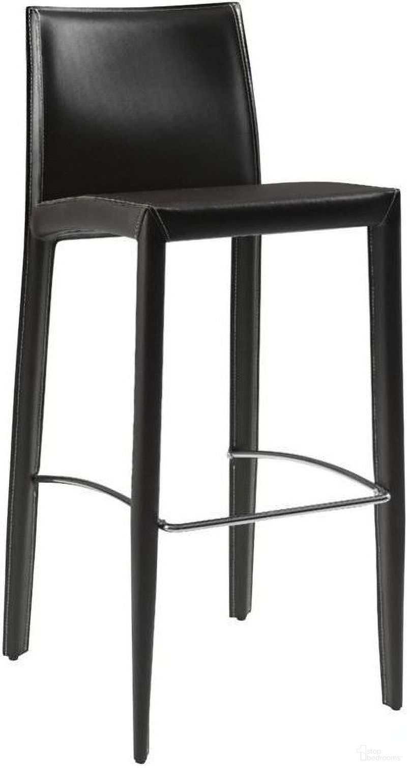 The appearance of 226-B Black Barstool designed by Bellini Modern Living in the modern / contemporary interior design. This black piece of furniture was selected by 1StopBedrooms from to add a touch of cosiness and style into your home. Sku: 226-B BLK.