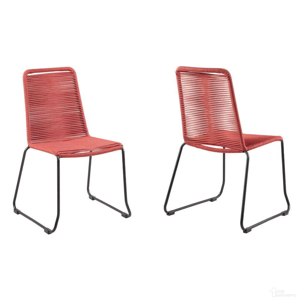 The appearance of 23 Inch Metal Outdoor Dining Chair Set of 2 In Red designed by Homeroots in the modern / contemporary interior design. This red piece of furniture was selected by 1StopBedrooms from to add a touch of cosiness and style into your home. Sku: 490271. Material: Metal.