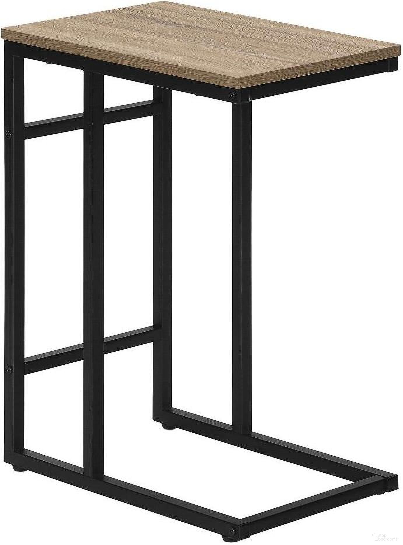 The appearance of 24 Inch Accent Table In Dark Taupe And Black Metal designed by Monarch Specialties in the modern / contemporary interior design. This dark taupe piece of furniture  was selected by 1StopBedrooms from  to add a touch of cosiness and style into your home. Sku: I 2172. Material: Metal.