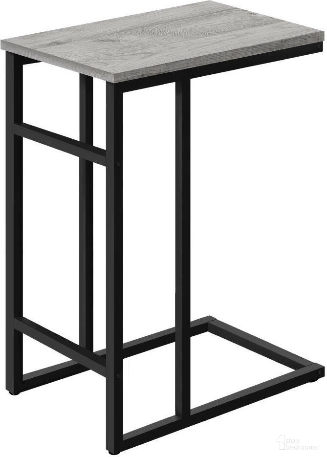 The appearance of 24 Inch Accentt Table In Grey And Black Metal designed by Monarch Specialties in the modern / contemporary interior design. This grey piece of furniture  was selected by 1StopBedrooms from  to add a touch of cosiness and style into your home. Sku: I 2171. Material: Metal.
