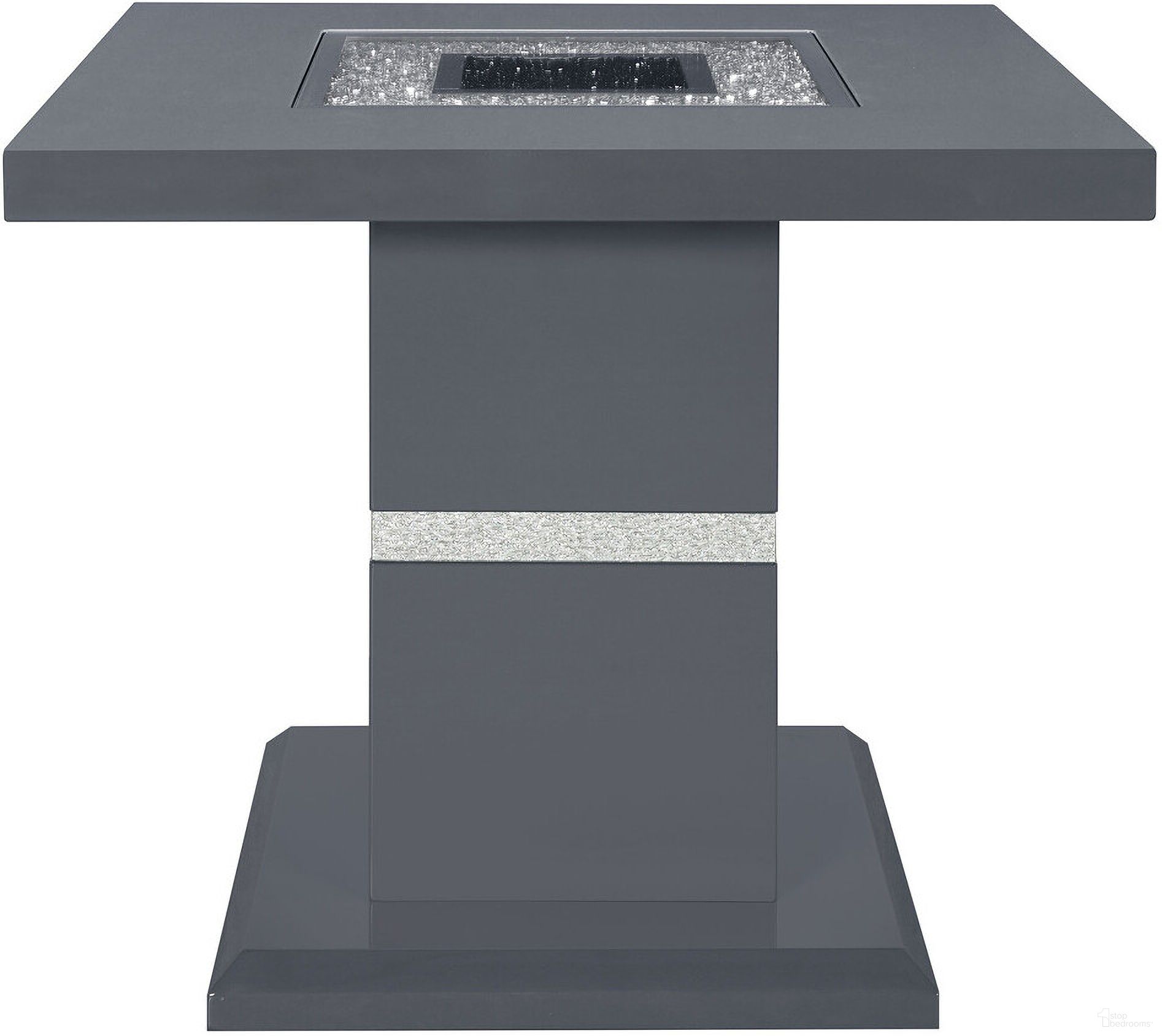 HomeRoots Pedestal End Table - Thumbnail 2
