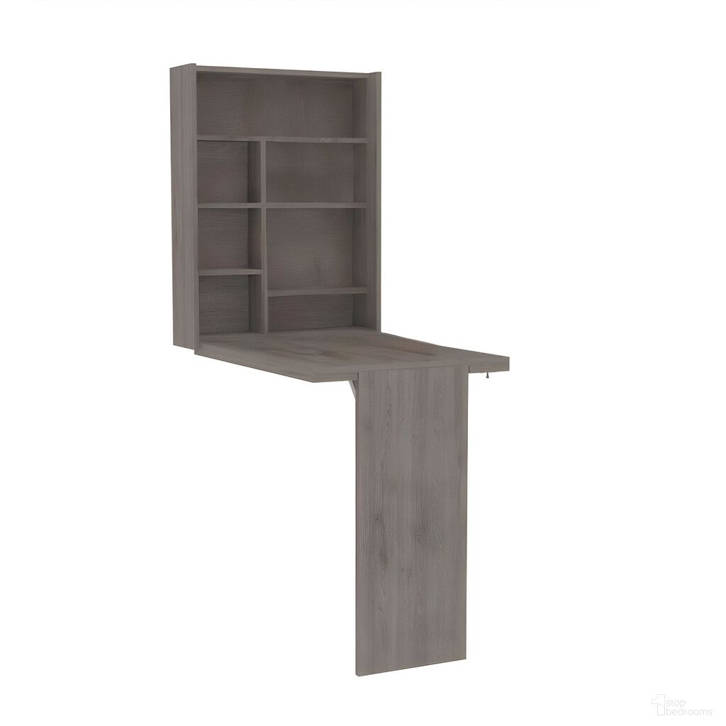 The appearance of 24 Inch Floating Desk In Light Gray designed by Homeroots in the modern / contemporary interior design. This light gray piece of furniture was selected by 1StopBedrooms from to add a touch of cosiness and style into your home. Sku: 403794. Material: Wood.