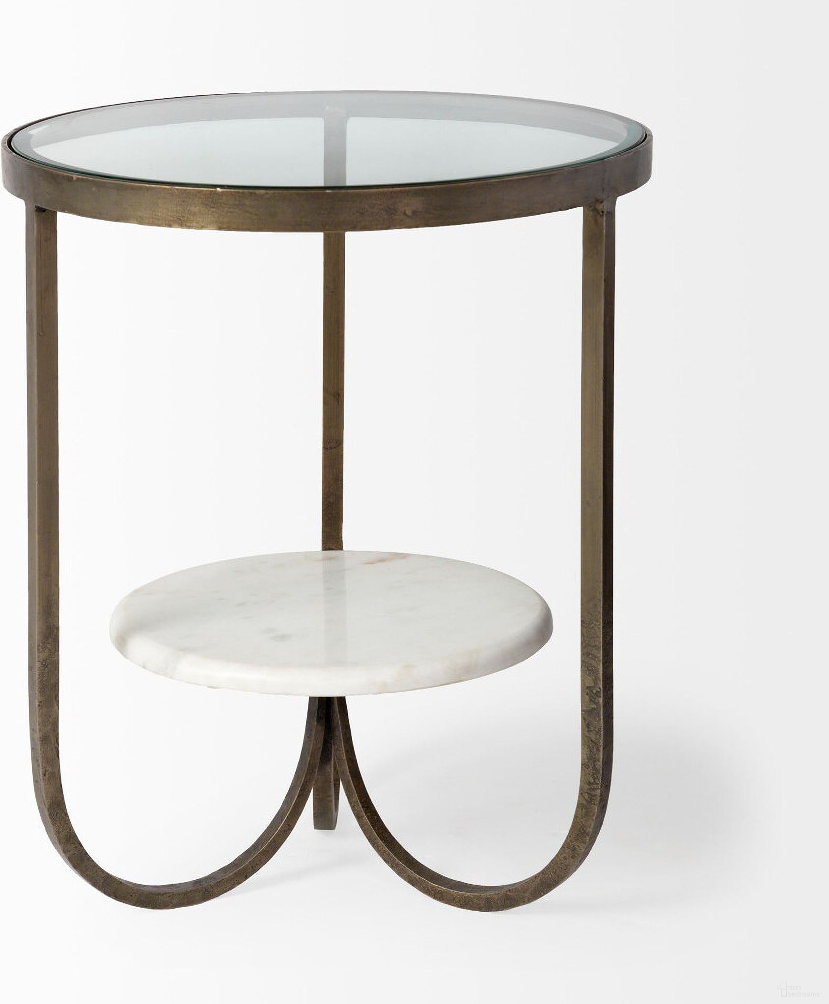 The appearance of 24 Inch Glass Round End Table In White designed by Homeroots in the modern / contemporary interior design. This white piece of furniture  was selected by 1StopBedrooms from  to add a touch of cosiness and style into your home. Sku: 380669. Material: Glass.