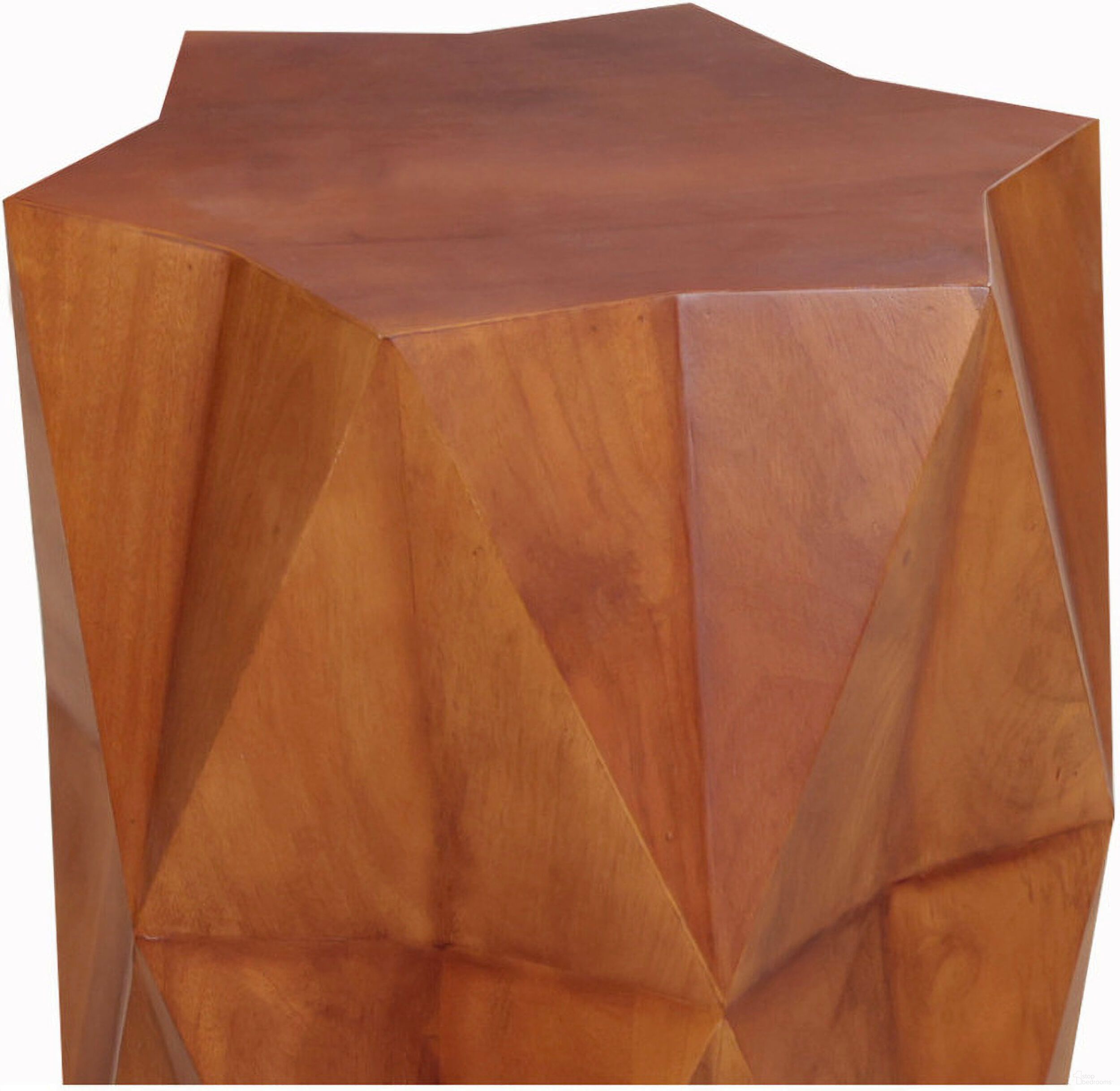 HomeRoots Solid Wood End Table - Thumbnail 3