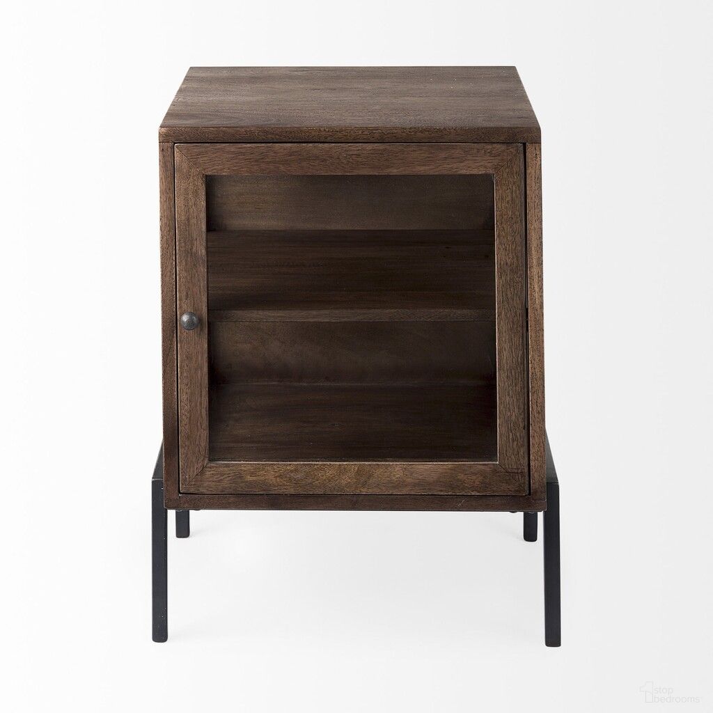 The appearance of 24 Inch Solid Wood Square End Table In Brown designed by Homeroots in the traditional interior design. This dark brown piece of furniture  was selected by 1StopBedrooms from  to add a touch of cosiness and style into your home. Sku: 393193. Material: Solid Wood.