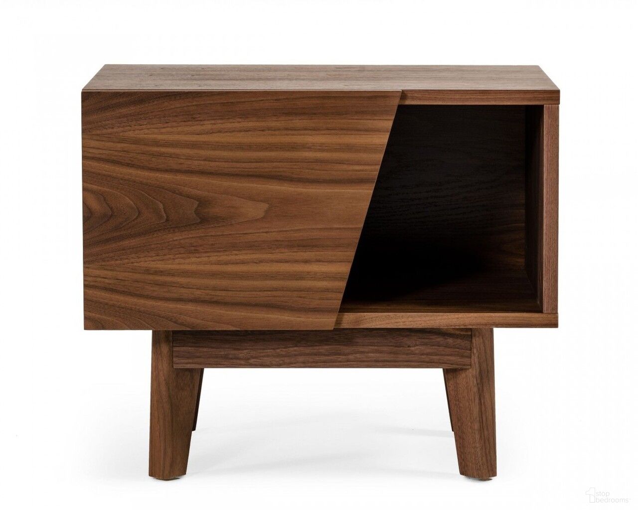 The appearance of 24 Inch Wood One Drawer Nightstand designed by Homeroots in the transitional interior design. This natural piece of furniture  was selected by 1StopBedrooms from  to add a touch of cosiness and style into your home. Sku: 473031. Material: Wood.
