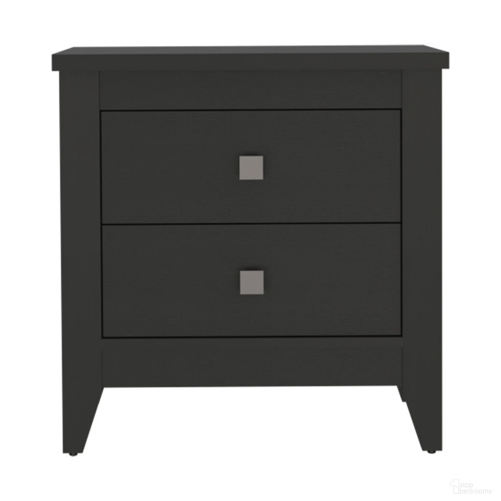 The appearance of 24 Inch Wood Two Drawer Nightstand In Black designed by Homeroots in the transitional interior design. This black piece of furniture was selected by 1StopBedrooms from to add a touch of cosiness and style into your home. Sku: 478276. Material: Wood.