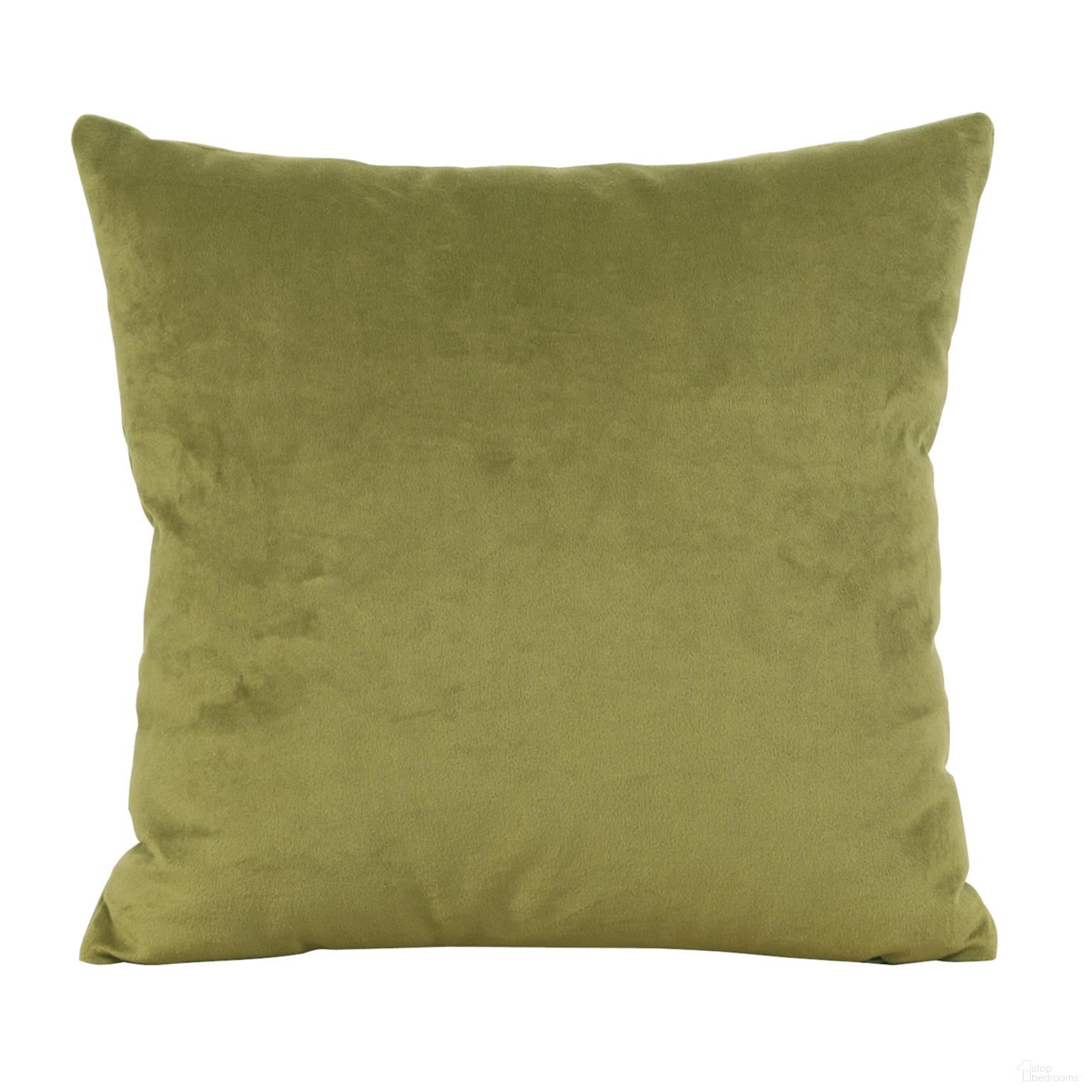 24 x 24 Bella Moss Pillow - Poly Insert