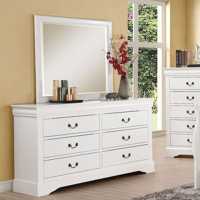 Acme Furniture Louis Philippe III 19505 Transitional 6 Drawer