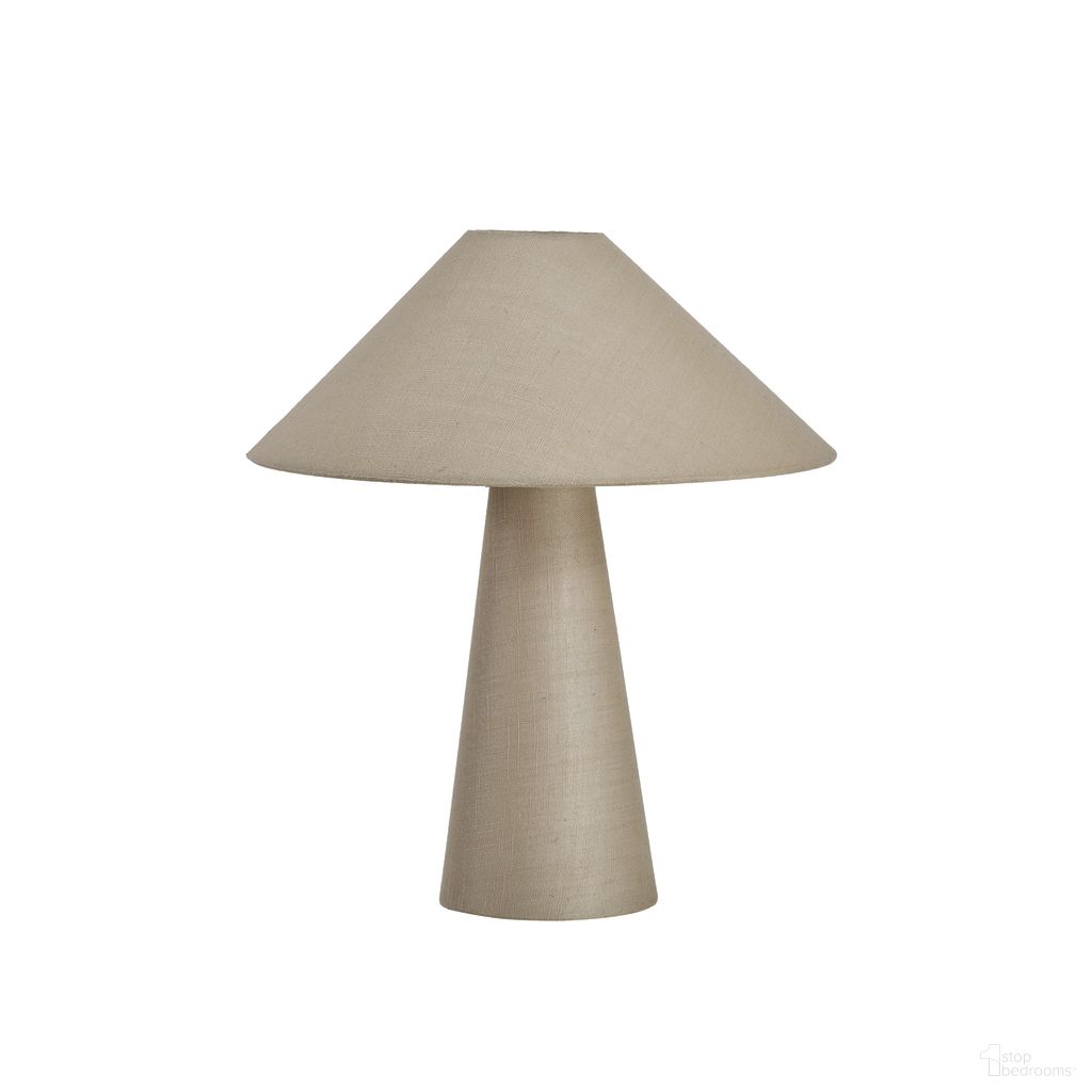 The appearance of 25 Watt Lumina Natural Linen Table Lamp In Natural designed by Bloomingville in the modern / contemporary interior design. This natural piece of furniture  was selected by 1StopBedrooms from  to add a touch of cosiness and style into your home. Sku: AH3414. Material: Linen.