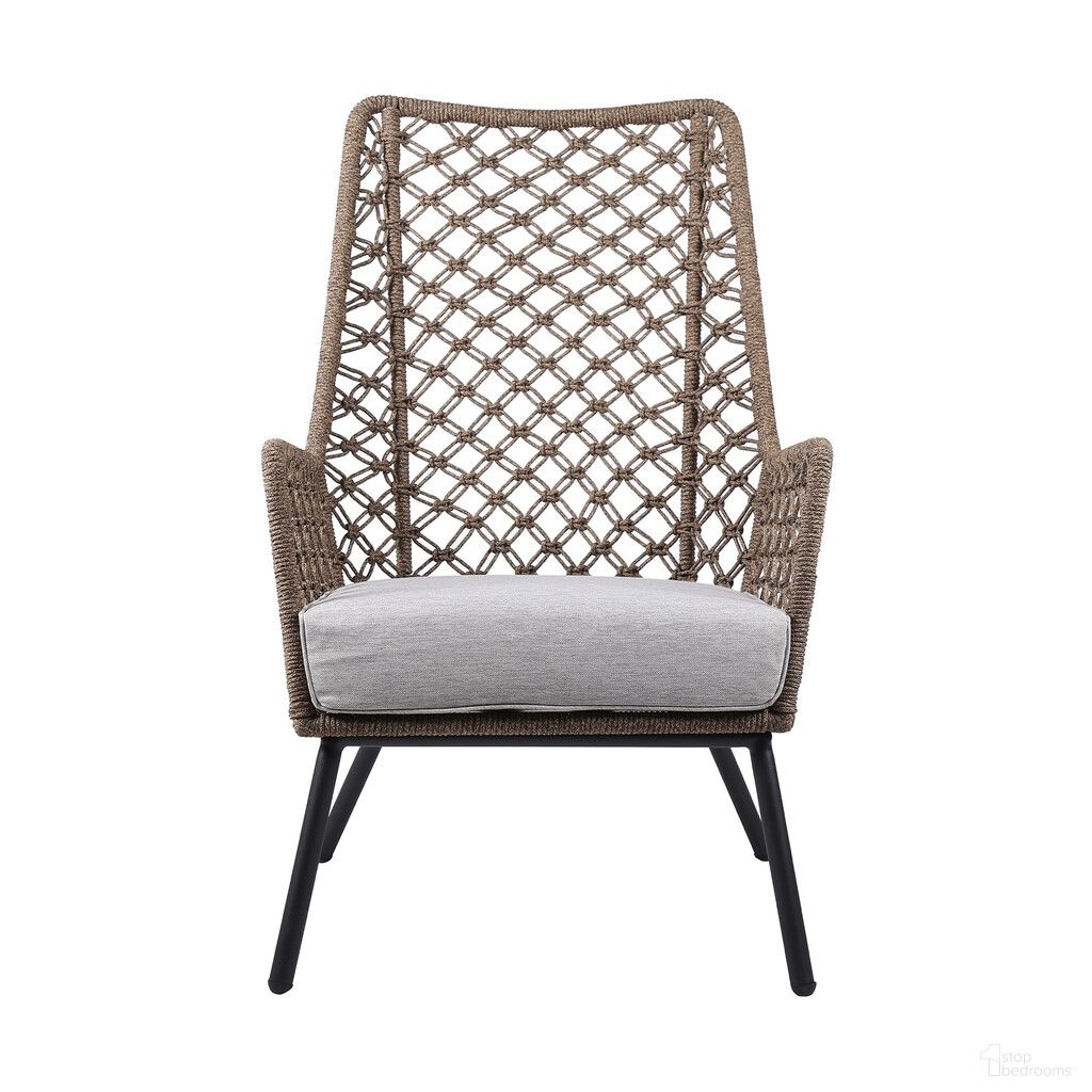 The appearance of 26 Inch Metal Outdoor Arm Chair with Cushion In Gray designed by Homeroots in the modern / contemporary interior design. This gray piece of furniture was selected by 1StopBedrooms from to add a touch of cosiness and style into your home. Sku: 490231. Material: Metal.