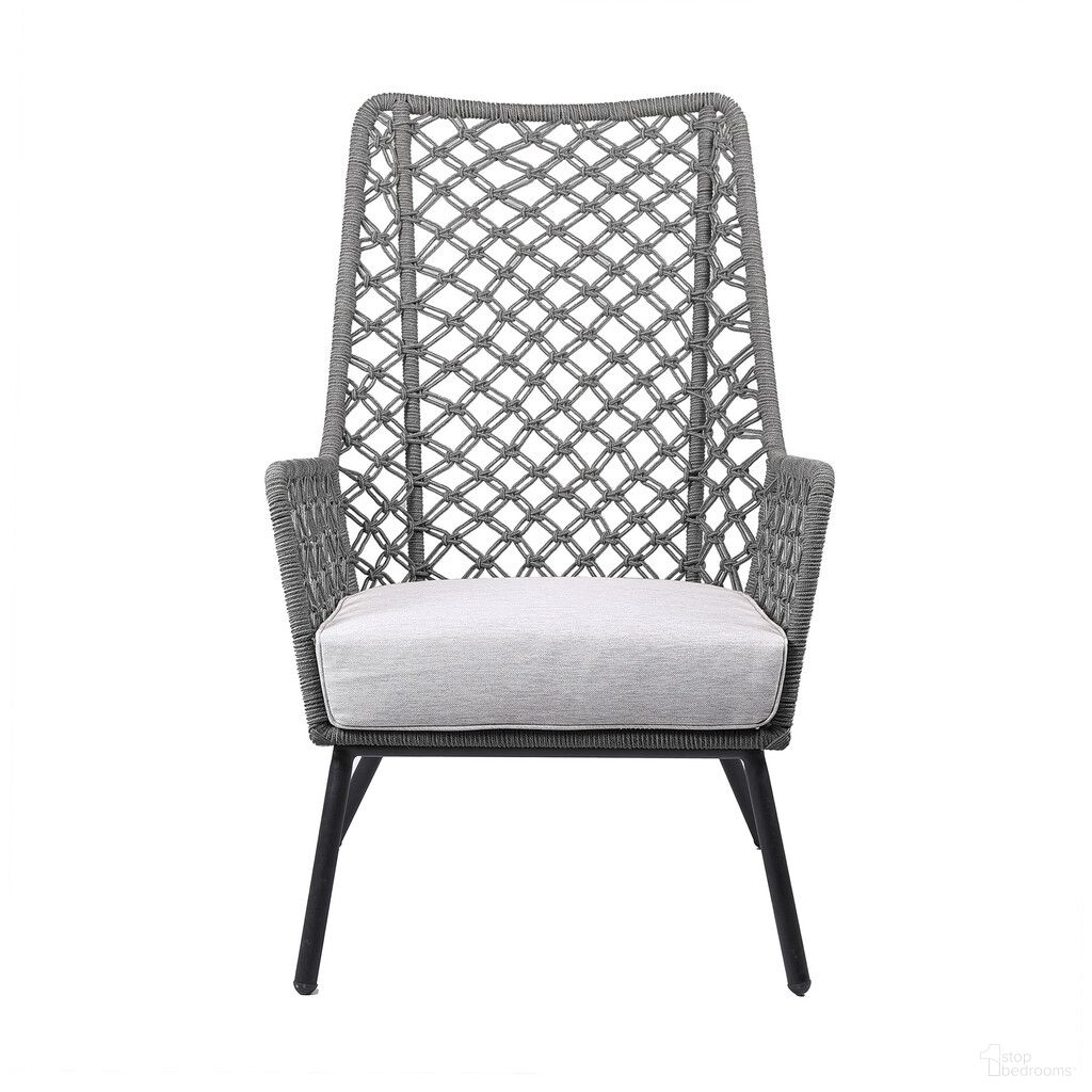 The appearance of 26 Inch Steel Indoor Outdoor Dining Chair with Gray Cushion In Gray and Black designed by Homeroots in the modern / contemporary interior design. This gray and black piece of furniture was selected by 1StopBedrooms from to add a touch of cosiness and style into your home. Sku: 490229. Material: Steel.