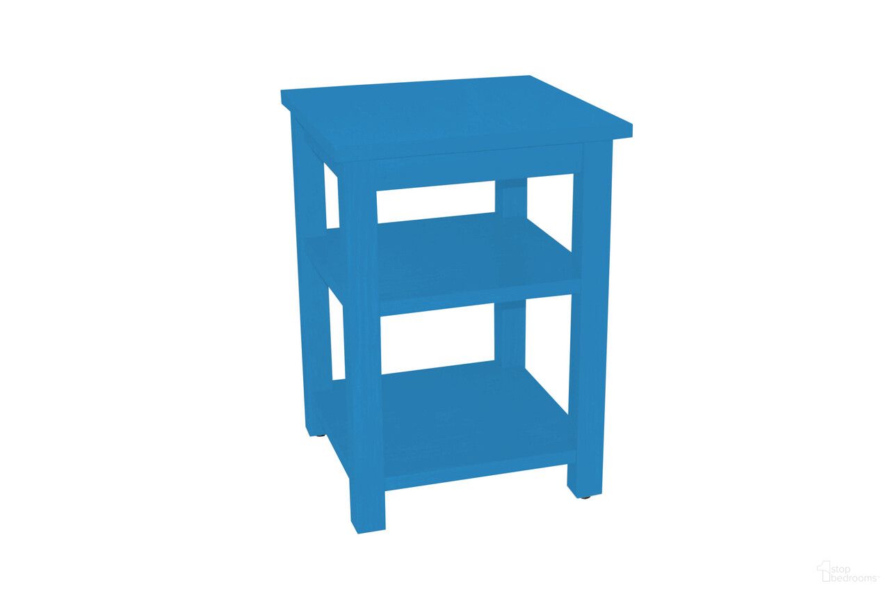 The appearance of 28 Inch Solid Wood Nightstand In Blue designed by Homeroots in the modern / contemporary interior design. This blue piece of furniture was selected by 1StopBedrooms from to add a touch of cosiness and style into your home. Sku: 548316. Material: Solid Wood.