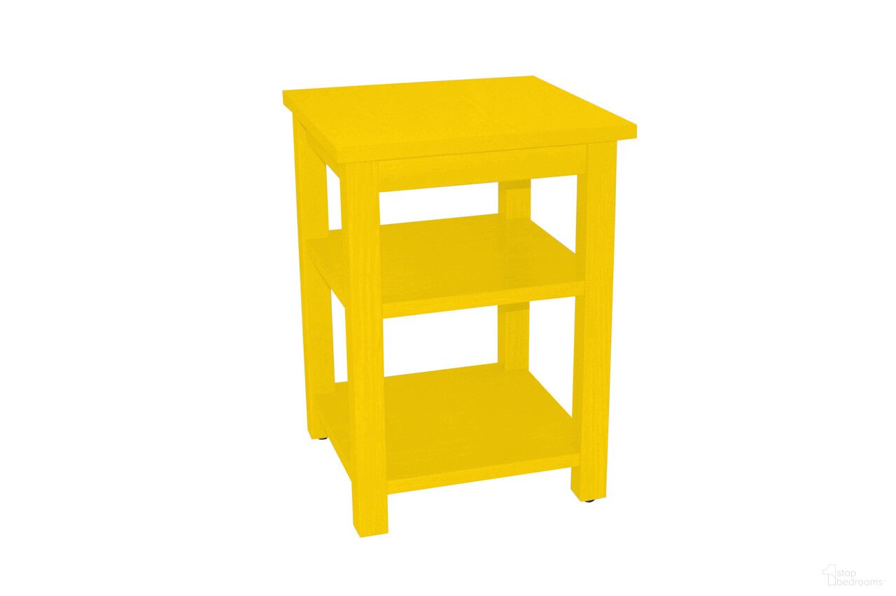 The appearance of 28 Inch Solid Wood Nightstand In Yellow designed by Homeroots in the modern / contemporary interior design. This yellow piece of furniture was selected by 1StopBedrooms from to add a touch of cosiness and style into your home. Sku: 548315. Material: Solid Wood.