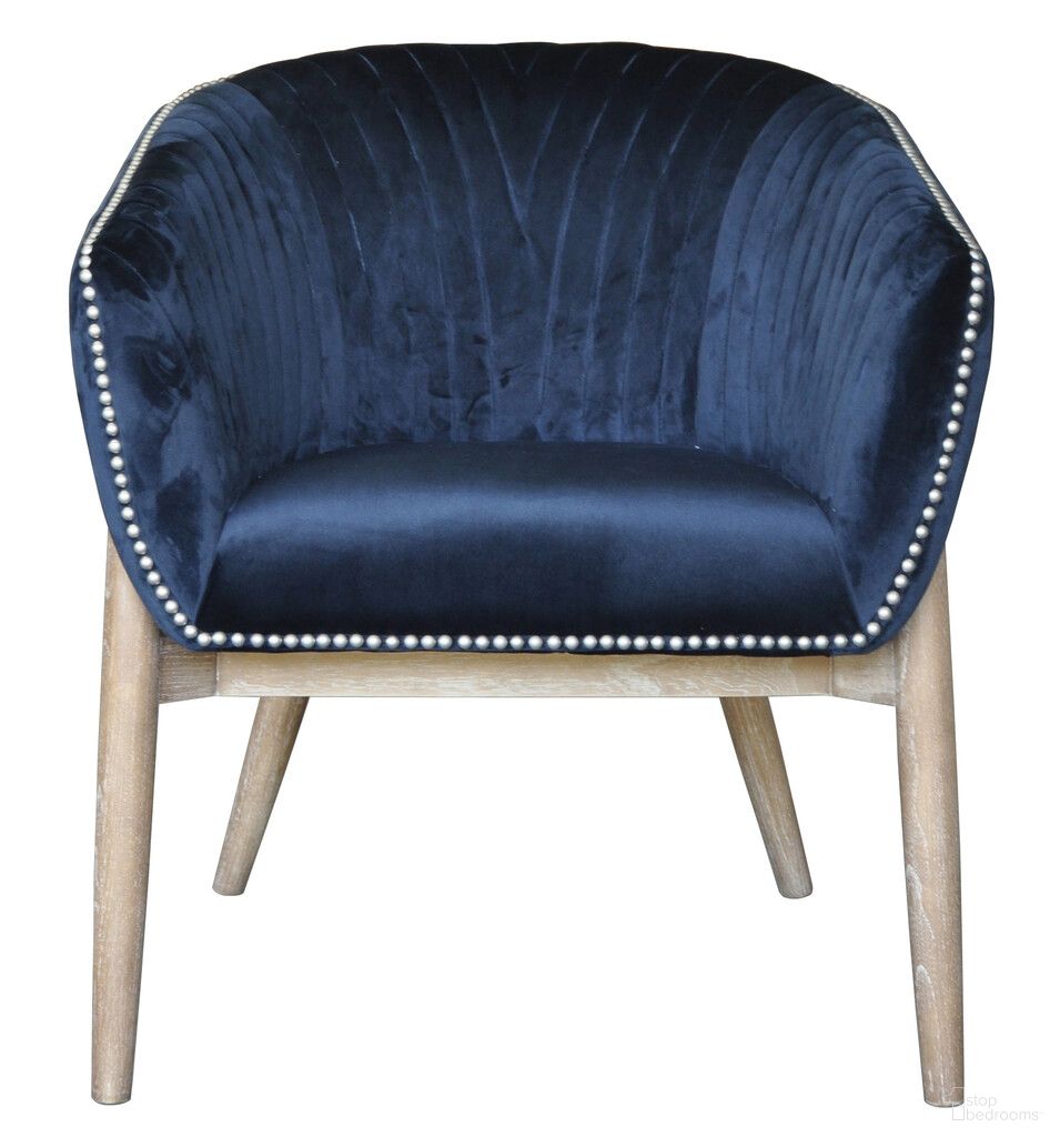 The appearance of 28 Inch Velvet Arm Chair In Brown and Blue designed by Homeroots in the transitional interior design. This brown and blue piece of furniture was selected by 1StopBedrooms from to add a touch of cosiness and style into your home. Sku: 576847. Material: Velvet.