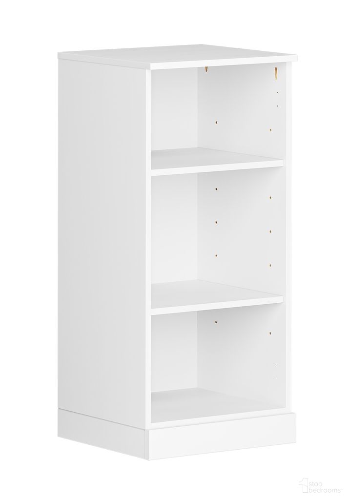 The appearance of 3-Shelf Bookcase with Adjustable Shelves In White designed by Palace Imports in the modern / contemporary interior design. This white piece of furniture was selected by 1StopBedrooms from to add a touch of cosiness and style into your home. Sku: 9111. Material: Solid Pine Wood.