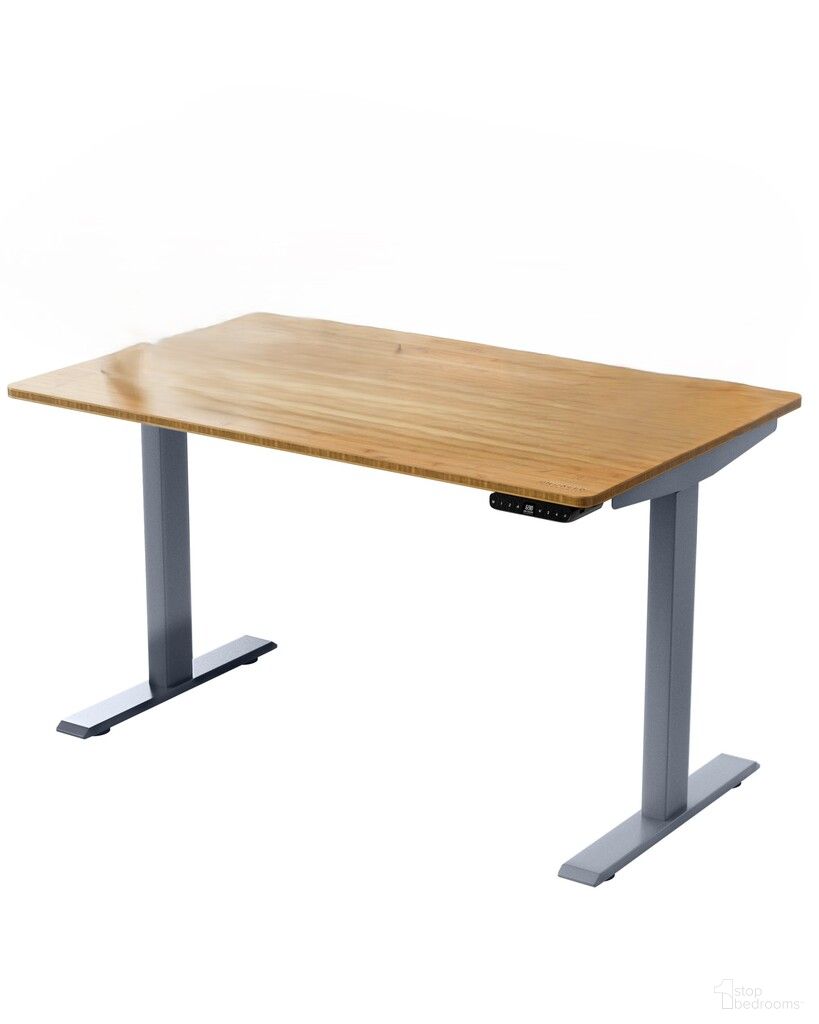 The appearance of 30 Inch Adjustable Stainless Steel Computer Desk In Brown and Gray designed by Homeroots in the modern / contemporary interior design. This brown and gray piece of furniture was selected by 1StopBedrooms from to add a touch of cosiness and style into your home. Sku: 397739. Material: Stainless Steel.