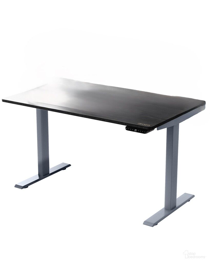 The appearance of 30 Inch Adjustable Stainless Steel Standing Desk In Black and Gray designed by Homeroots in the modern / contemporary interior design. This black and gray piece of furniture  was selected by 1StopBedrooms from  to add a touch of cosiness and style into your home. Sku: 397726. Material: Stainless Steel.