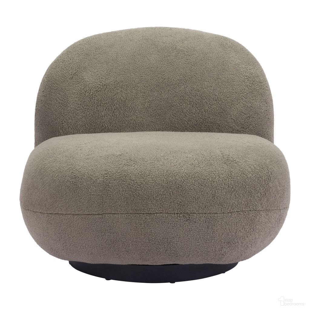 The appearance of 30 Inch Faux Shearling and Upholstered Slipper Chair In Black and Khaki designed by Homeroots in the modern / contemporary interior design. This black/khaki piece of furniture  was selected by 1StopBedrooms from  to add a touch of cosiness and style into your home. Sku: 556452. Material: Fabric.