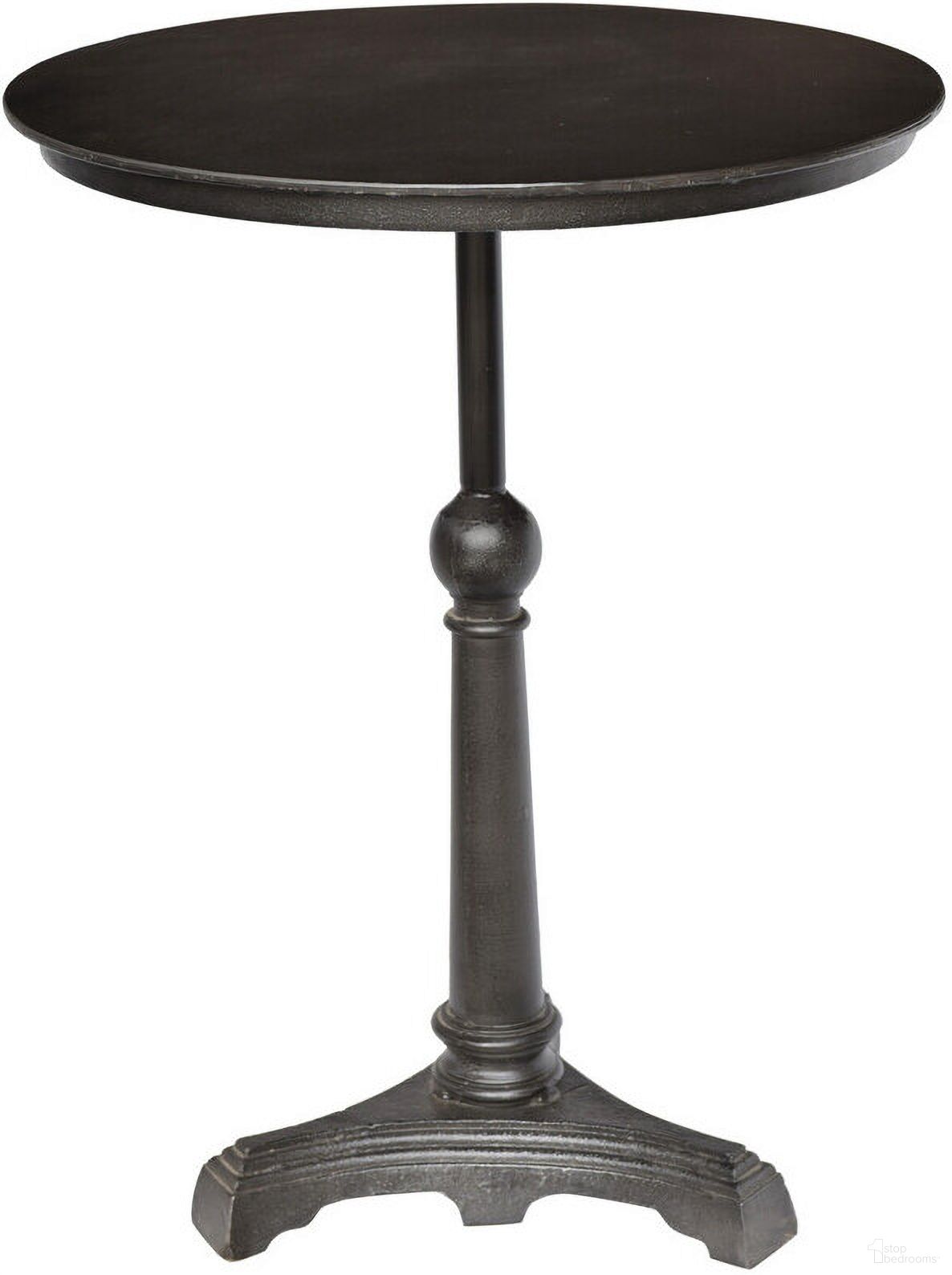 HomeRoots Pedestal End Table