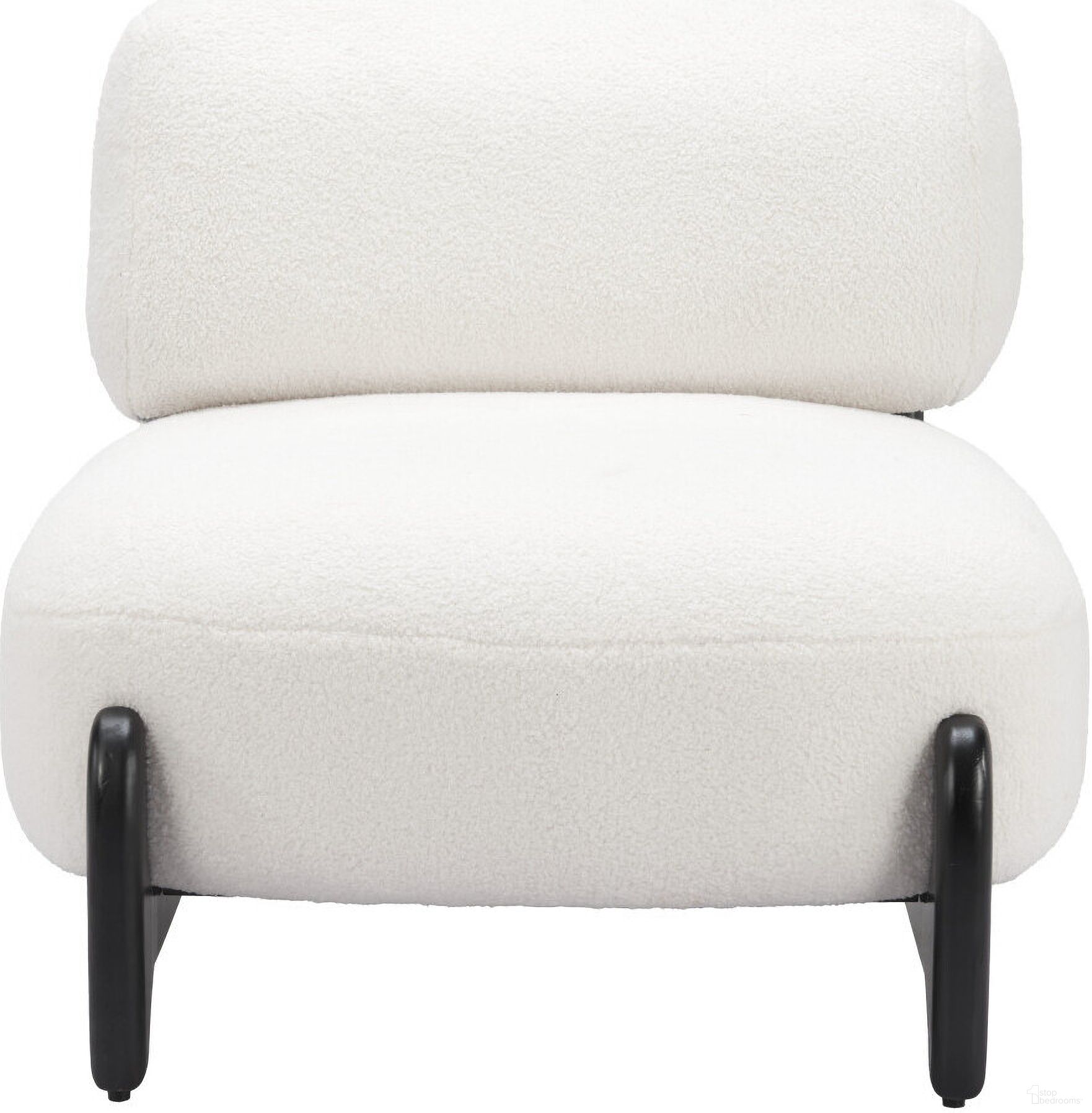 The appearance of 30 Inch Sherpa and Upholstered Side Chair In White and Black designed by Homeroots in the modern / contemporary interior design. This white and black piece of furniture was selected by 1StopBedrooms from to add a touch of cosiness and style into your home. Sku: 572306. Material: Fabric.