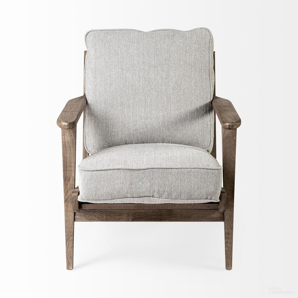 The appearance of 31 Inch Fabric Lounge Chair In Light Gray and Brown designed by Homeroots in the transitional interior design. This light gray/brown piece of furniture was selected by 1StopBedrooms from to add a touch of cosiness and style into your home. Sku: 380641. Material: Fabric.