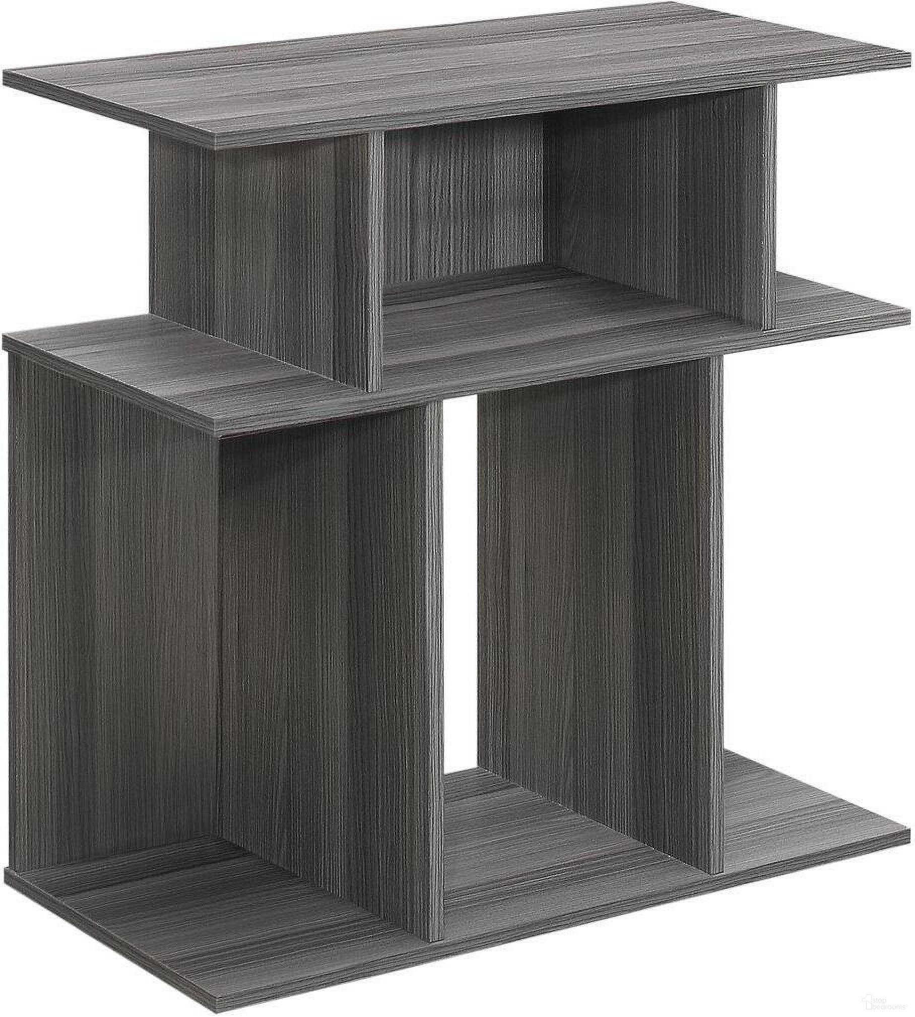 The appearance of 32 Inch Accent Table In Grey designed by Monarch Specialties in the modern / contemporary interior design. This grey piece of furniture  was selected by 1StopBedrooms from  to add a touch of cosiness and style into your home. Sku: I 2481. Material: Wood.