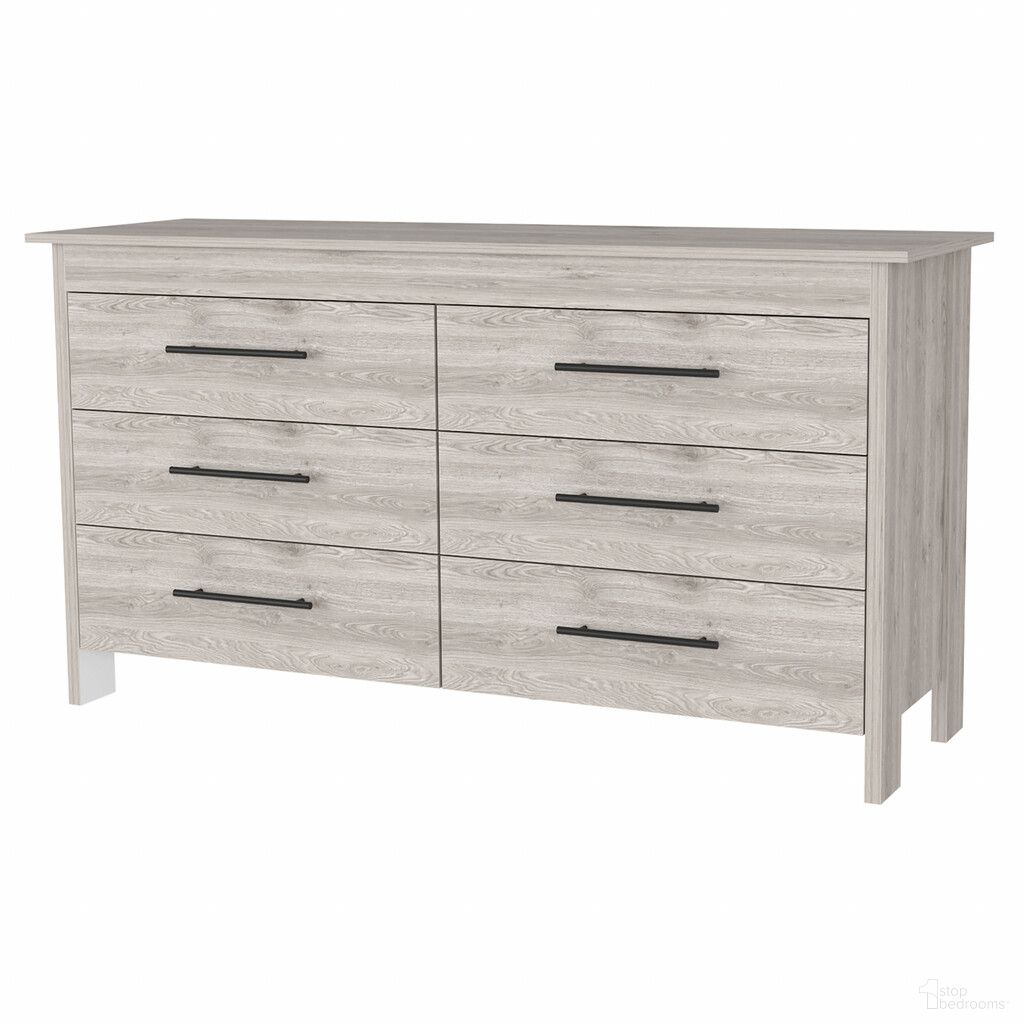 The appearance of 32 Inch Six Drawer Double Dresser In Light Gray designed by Homeroots in the modern / contemporary interior design. This light gray piece of furniture was selected by 1StopBedrooms from to add a touch of cosiness and style into your home. Sku: 488520. Material: Wood.