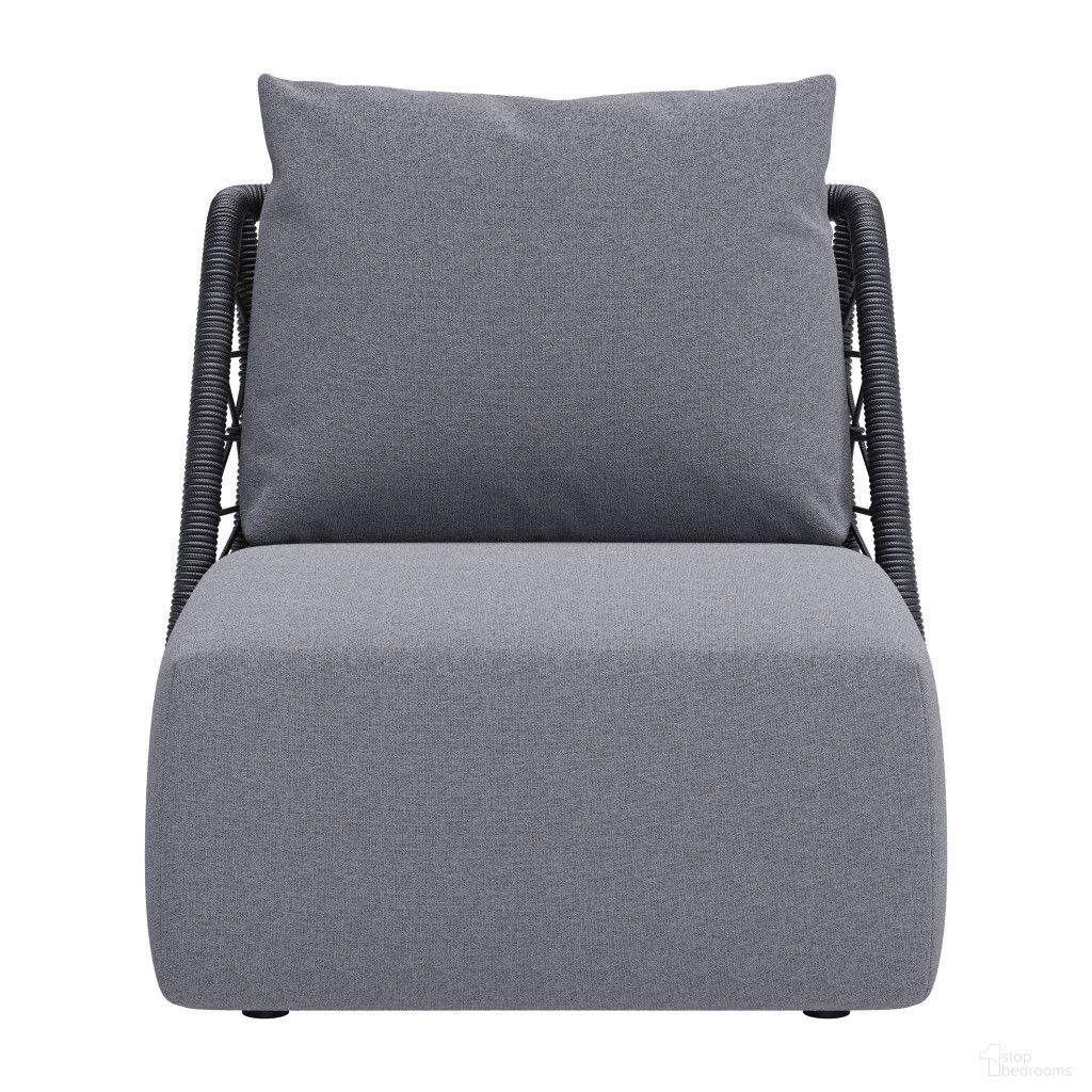 The appearance of 33 Inch Outdoor Accent Chair with Cushions In Gray designed by Homeroots in the modern / contemporary interior design. This gray piece of furniture was selected by 1StopBedrooms from to add a touch of cosiness and style into your home. Sku: 572308. Material: Olefin.