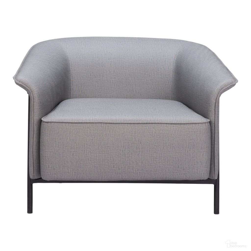 The appearance of 35 Inch Faux Leather Arm Chair In Black and Slate Grey designed by Homeroots in the modern / contemporary interior design. This black and slate grey piece of furniture was selected by 1StopBedrooms from to add a touch of cosiness and style into your home. Sku: 556472. Material: Faux Leather.