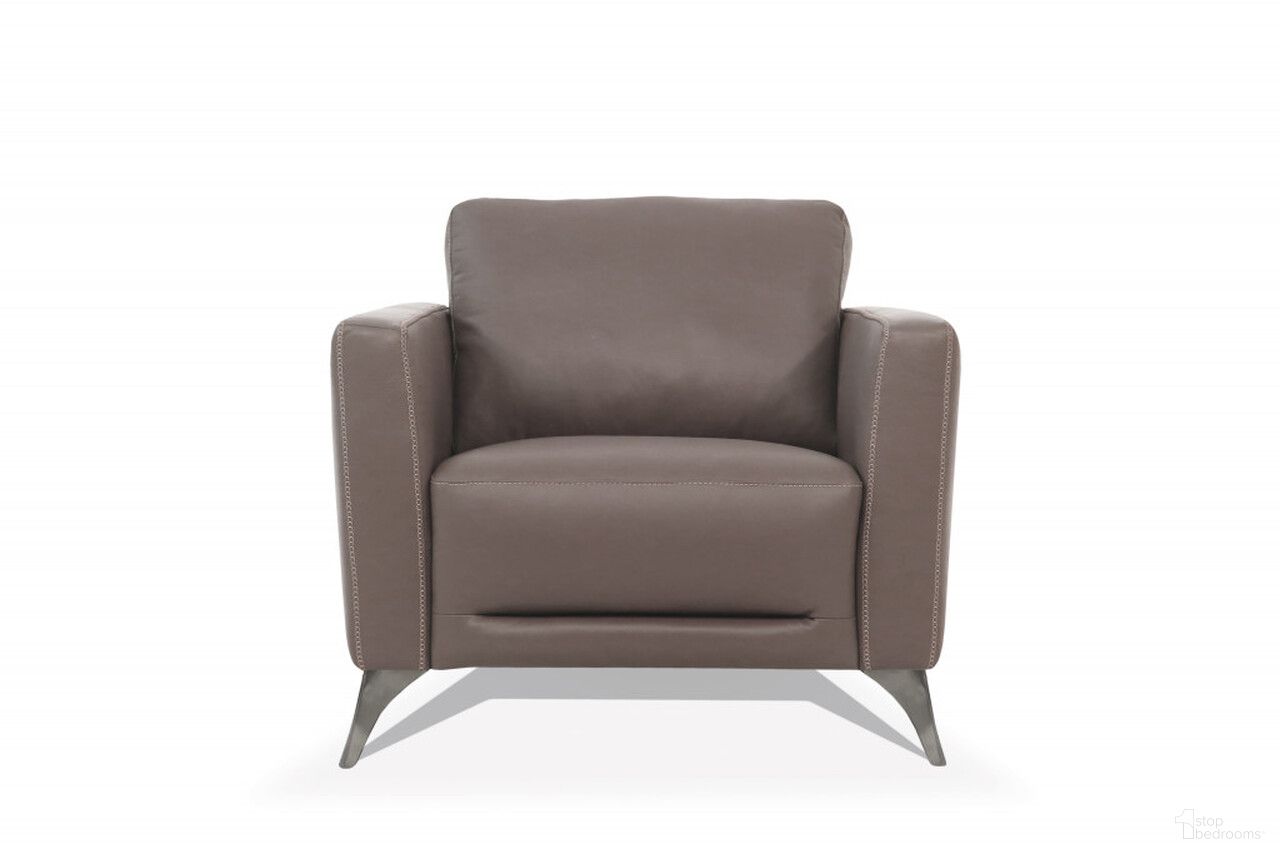 The appearance of 35 Inch Genuine Leather Arm Chair In Black and Taupe designed by Homeroots in the modern / contemporary interior design. This black/taupe piece of furniture was selected by 1StopBedrooms from to add a touch of cosiness and style into your home. Sku: 515767. Material: Genuine Leather.
