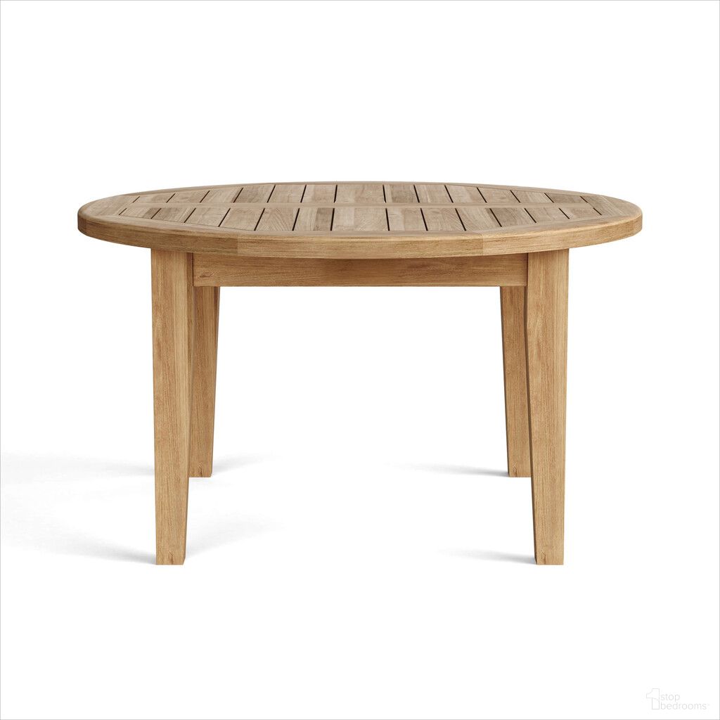 The appearance of 35 Inch Rounded Solid Wood Outdoor Coffee Table In Natural designed by Homeroots in the rustic / southwestern interior design. This natural piece of furniture  was selected by 1StopBedrooms from  to add a touch of cosiness and style into your home. Sku: 554933. Material: Solid Wood.