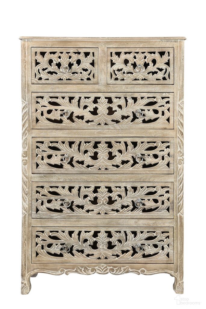 HomeRoots Wood Chest