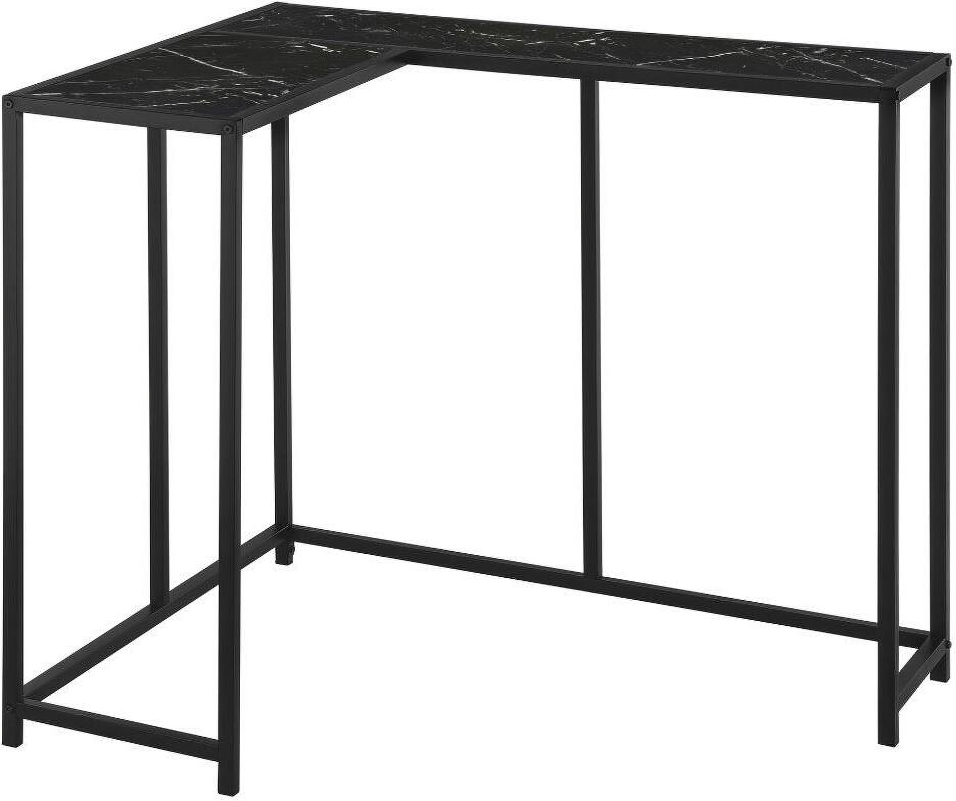 36 inch outlet black console table