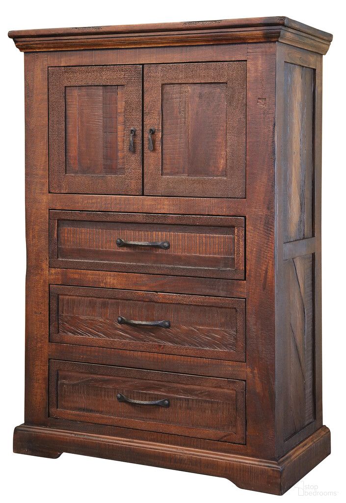 HomeRoots Wood Drawer Chest