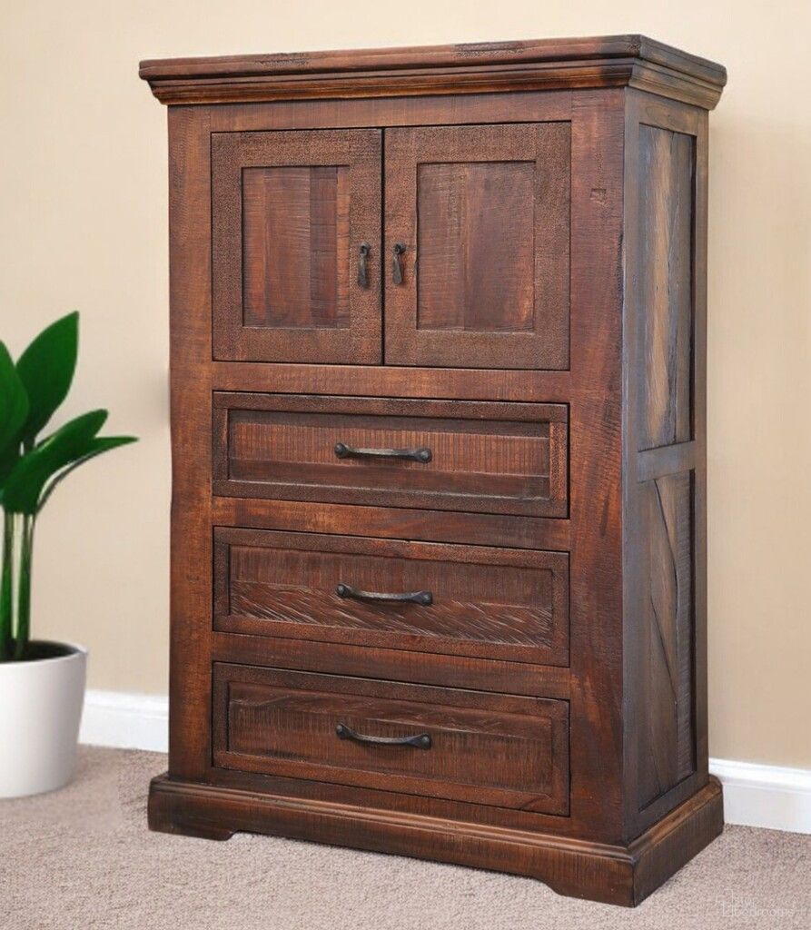HomeRoots Wood Drawer Chest - Thumbnail 2