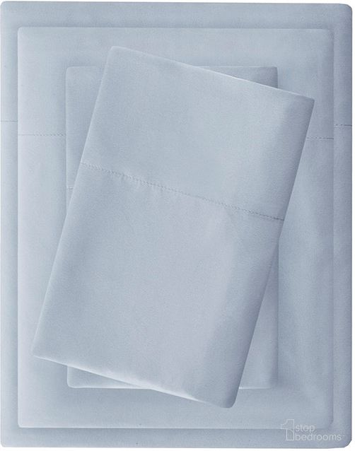 3M Microcell 4 Piece California King Sheet Set In Blue
