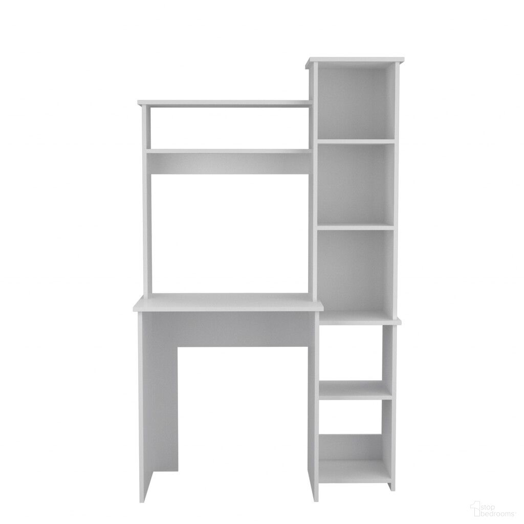 40 Inch Computer Desk In White