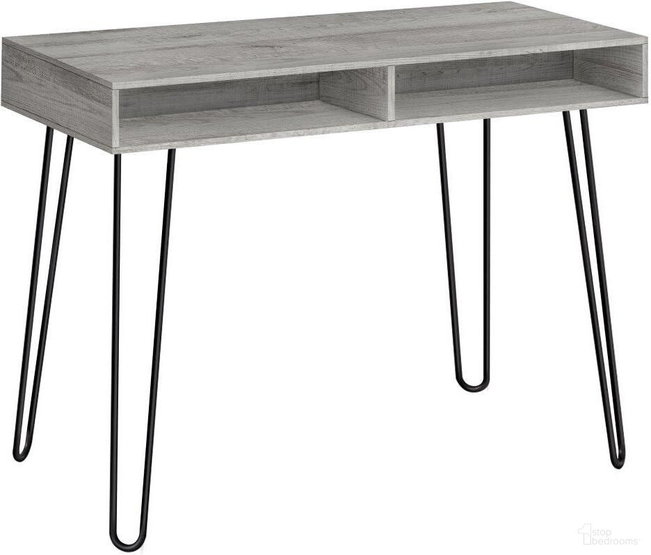 The appearance of 40 Inch Grey And Black Metal Computer Desk I 7773 designed by Monarch Specialties in the modern / contemporary interior design. This grey piece of furniture was selected by 1StopBedrooms from to add a touch of cosiness and style into your home. Sku: I 7773. Material: Metal.