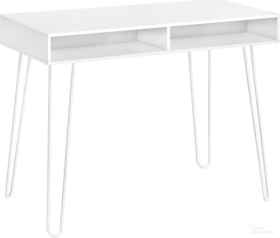 The appearance of 40 Inch White Metal Compter Desk I 7770 designed by Monarch Specialties in the modern / contemporary interior design. This white piece of furniture was selected by 1StopBedrooms from to add a touch of cosiness and style into your home. Sku: I 7770. Material: Metal.