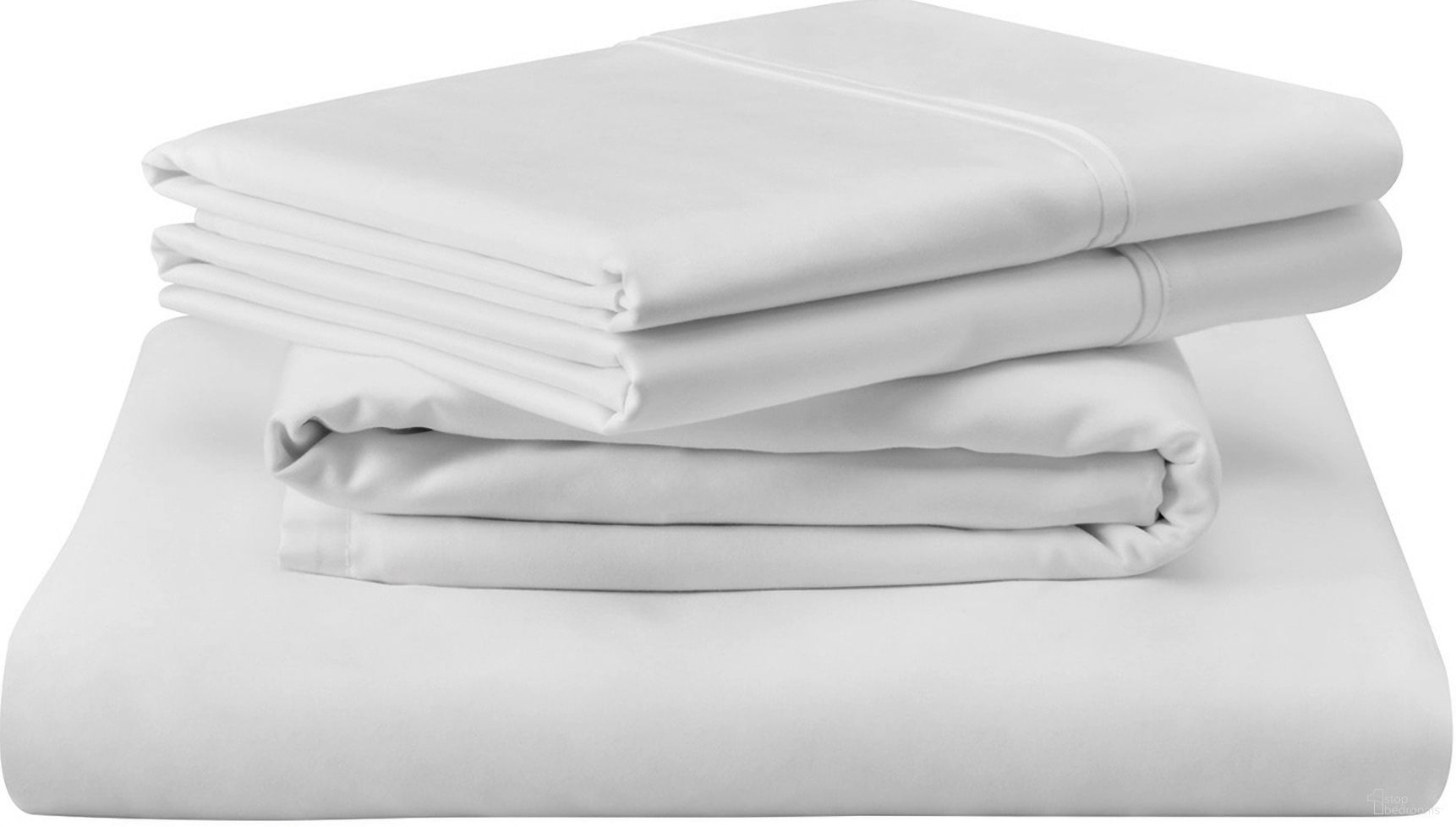 The appearance of 400 Thread Count Egyptian California King Sheet Set In White designed by Tempur-Pedic in the modern / contemporary interior design. This white piece of furniture was selected by 1StopBedrooms from Luxe Egyptian Collection to add a touch of cosiness and style into your home. Sku: 40101162. Bed Size: California King. Material: Cotton.