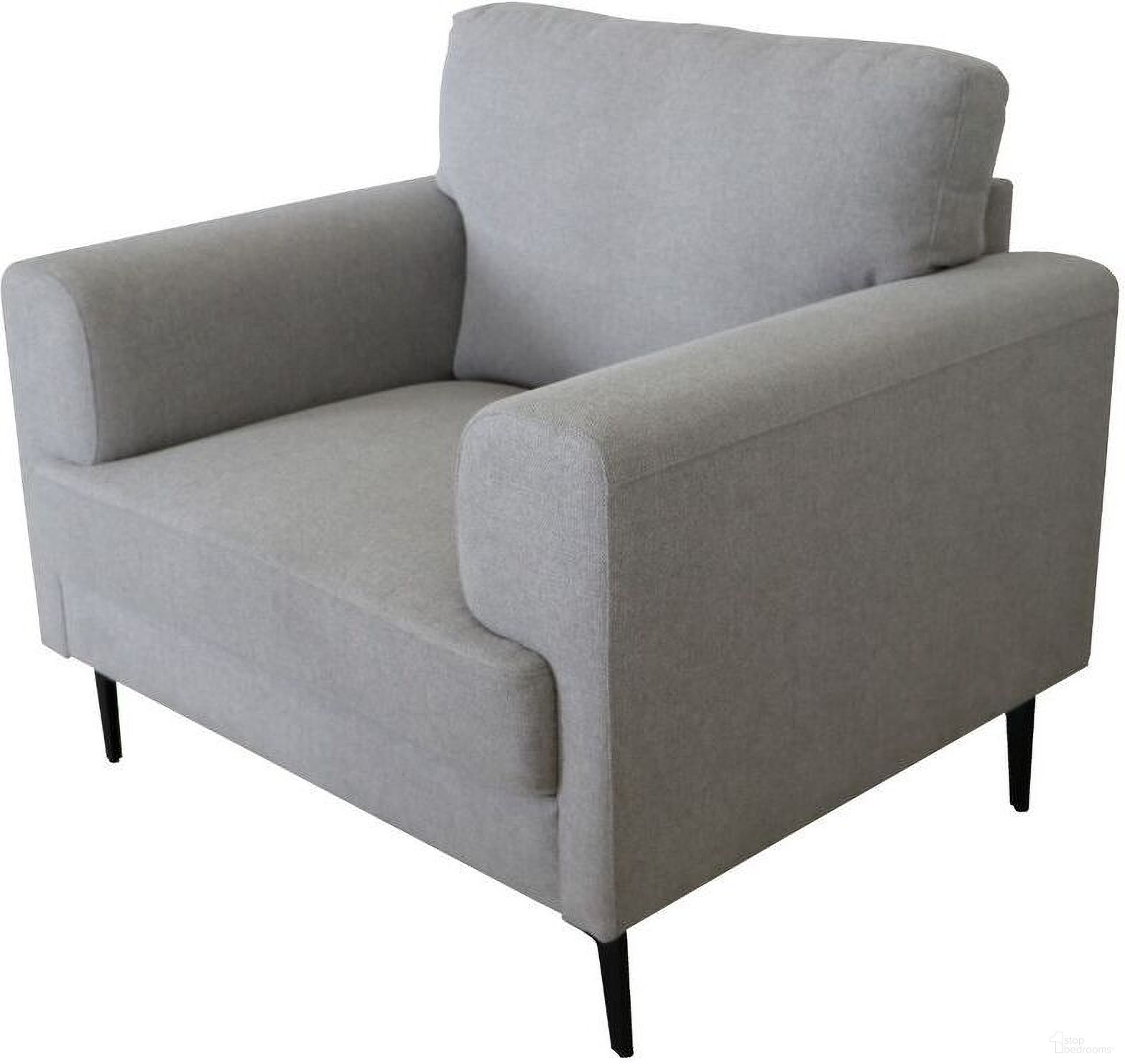 The appearance of 41 Inch Linen Arm Chair In Light Gray and Black designed by Homeroots in the modern / contemporary interior design. This light gray/black piece of furniture was selected by 1StopBedrooms from to add a touch of cosiness and style into your home. Sku: 491119. Material: Linen.