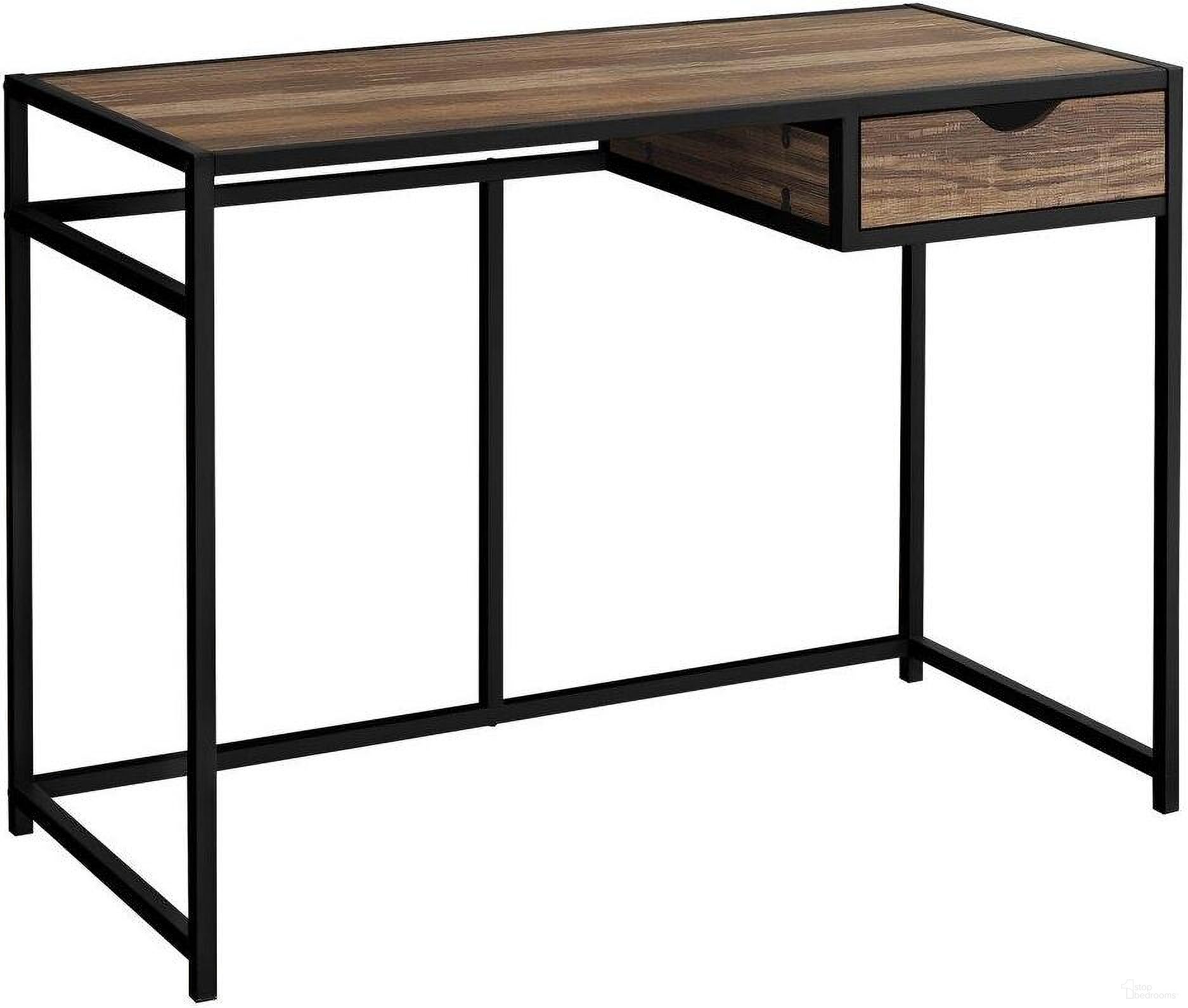 The appearance of 42 Inch Computer Desk In Brown Reclaimed designed by Monarch Specialties in the industrial interior design. This brown piece of furniture was selected by 1StopBedrooms from to add a touch of cosiness and style into your home. Sku: I 7574. Material: MDF.