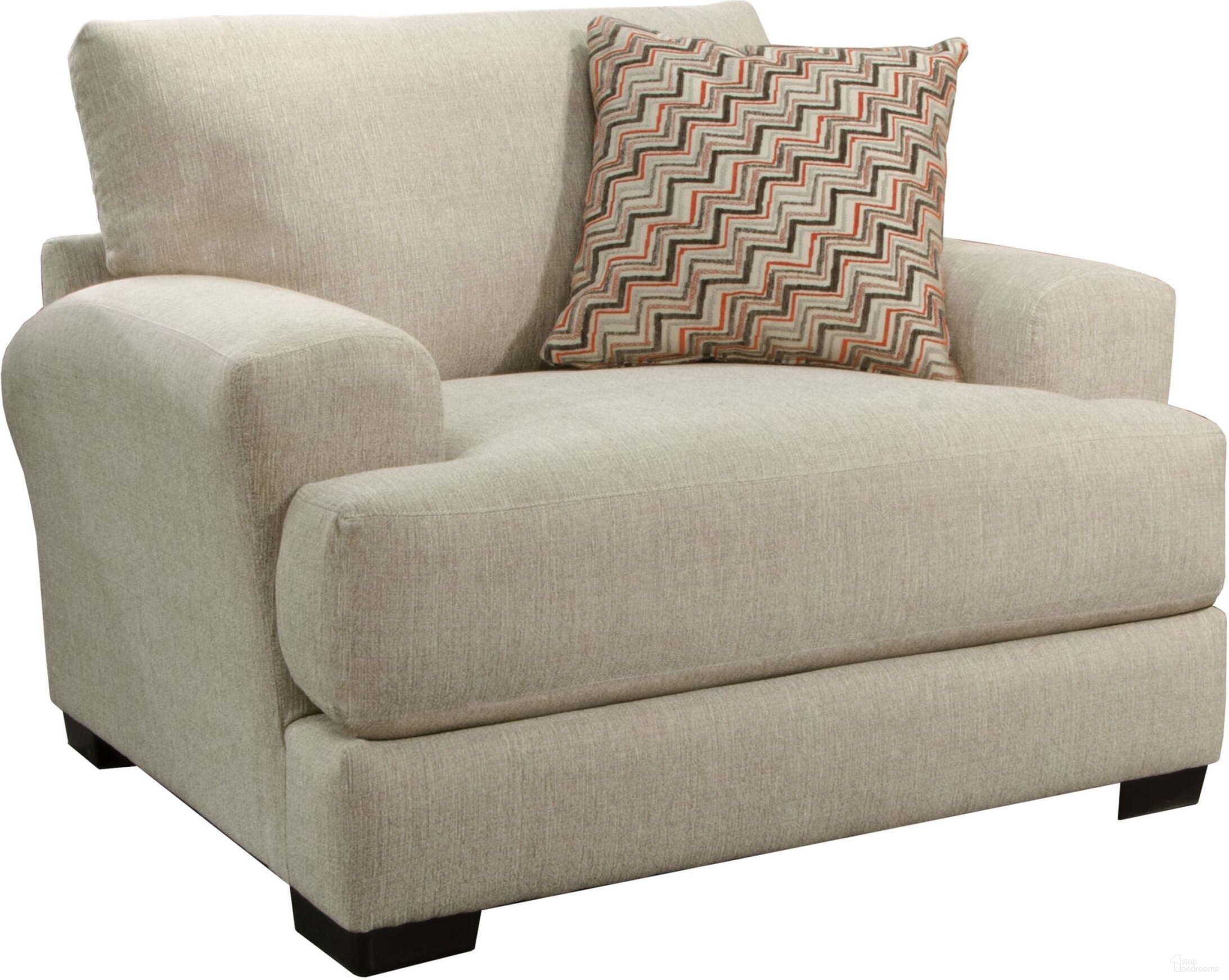 The appearance of Ava Cashew Chair And Half With USB Port designed by Jackson in the transitional interior design. This beige piece of furniture was selected by 1StopBedrooms from Ava Collection to add a touch of cosiness and style into your home. Sku: 449825179636287024. Material: Polyester.
