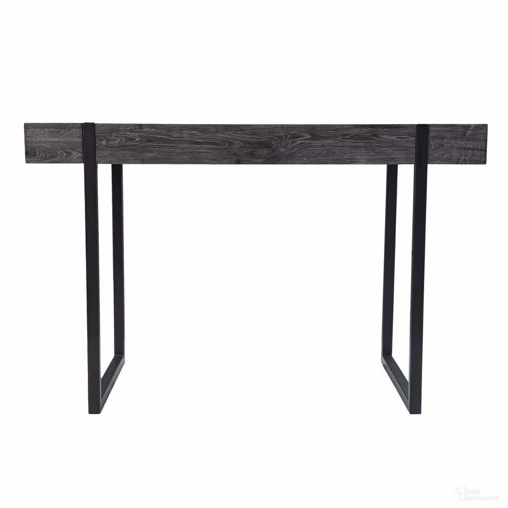 The appearance of 45 Inch Writing Desk In Black designed by Homeroots in the modern / contemporary interior design. This black piece of furniture was selected by 1StopBedrooms from to add a touch of cosiness and style into your home. Sku: 402062.