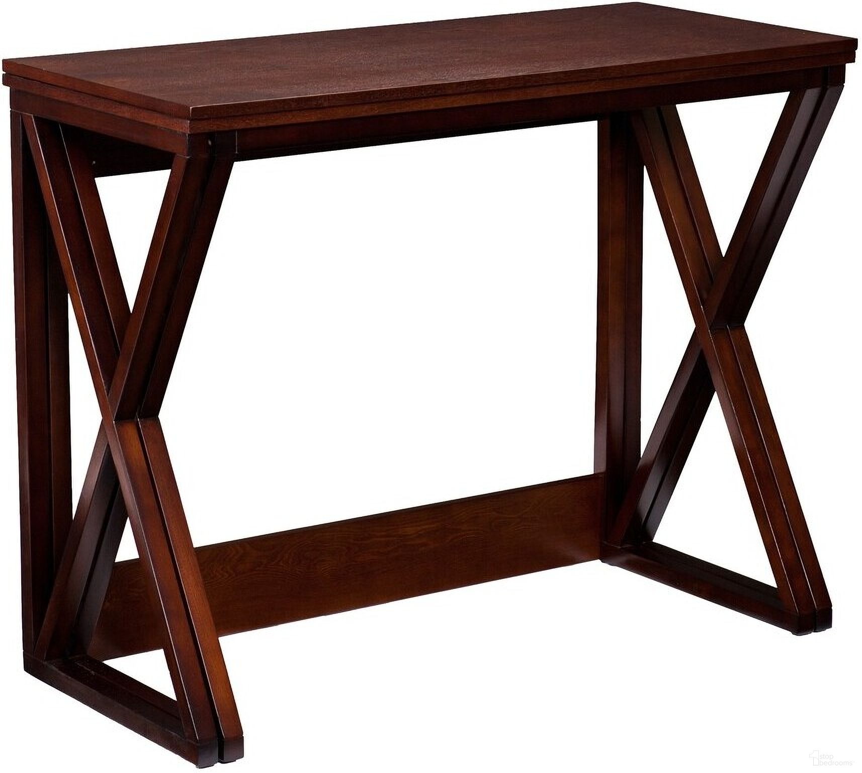 The appearance of 46 Inch Solid Wood A Frame Console Table In Brown designed by Homeroots in the rustic / southwestern interior design. This brown piece of furniture was selected by 1StopBedrooms from to add a touch of cosiness and style into your home. Sku: 402573. Material: Solid Wood.