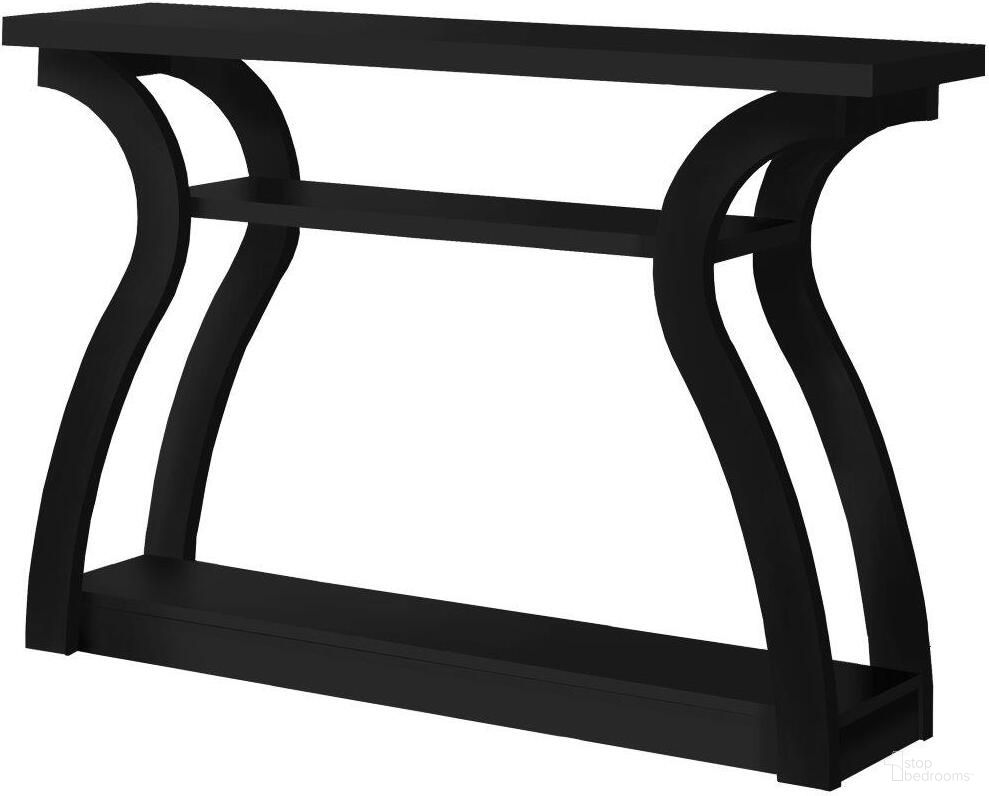 47 Inch Black Hall Console