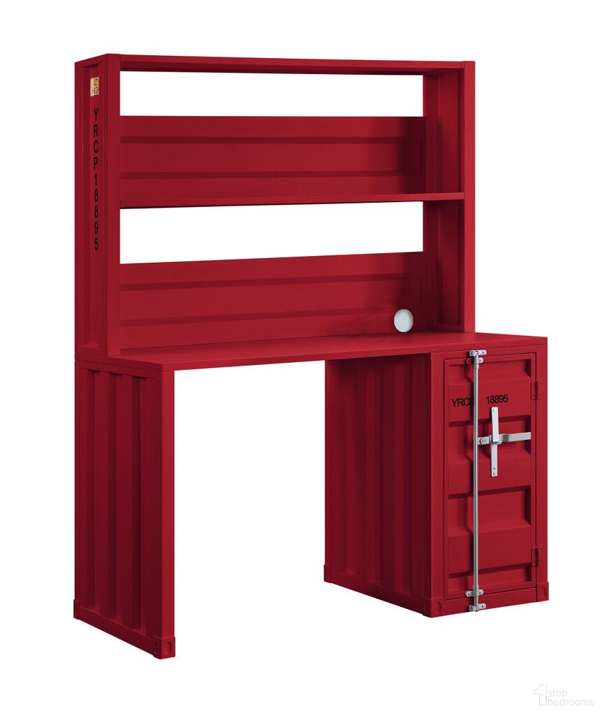 The appearance of 47 Inch Iron Writing Desk In Red designed by Homeroots in the modern / contemporary interior design. This red piece of furniture was selected by 1StopBedrooms from to add a touch of cosiness and style into your home. Sku: 491387. Material: Iron.