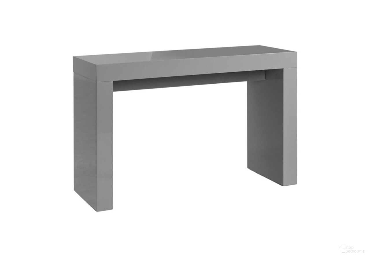 The appearance of 47 Inch Wood Block Console Table In Gray designed by Homeroots in the modern / contemporary interior design. This gray piece of furniture  was selected by 1StopBedrooms from  to add a touch of cosiness and style into your home. Sku: 555122. Material: Wood.