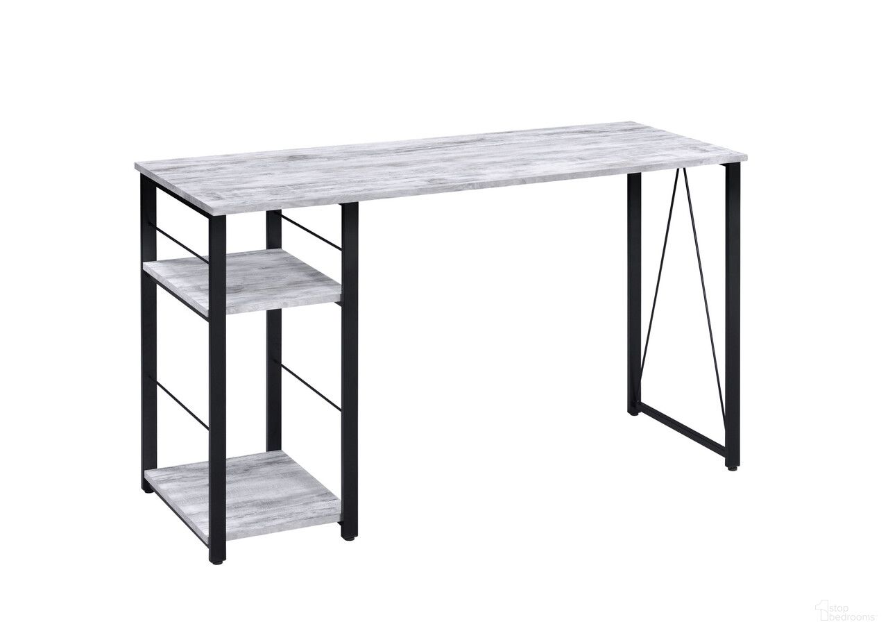 The appearance of 47 Inch Writing Desk In Antique White and Black designed by Homeroots in the traditional interior design. This antique white/black piece of furniture was selected by 1StopBedrooms from to add a touch of cosiness and style into your home. Sku: 491436. Material: Wood.